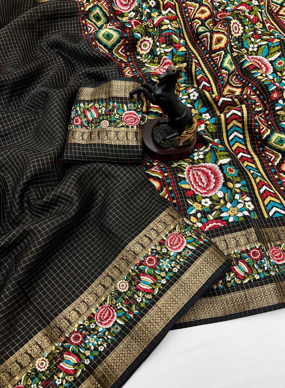 Premium Silk Printed Saree