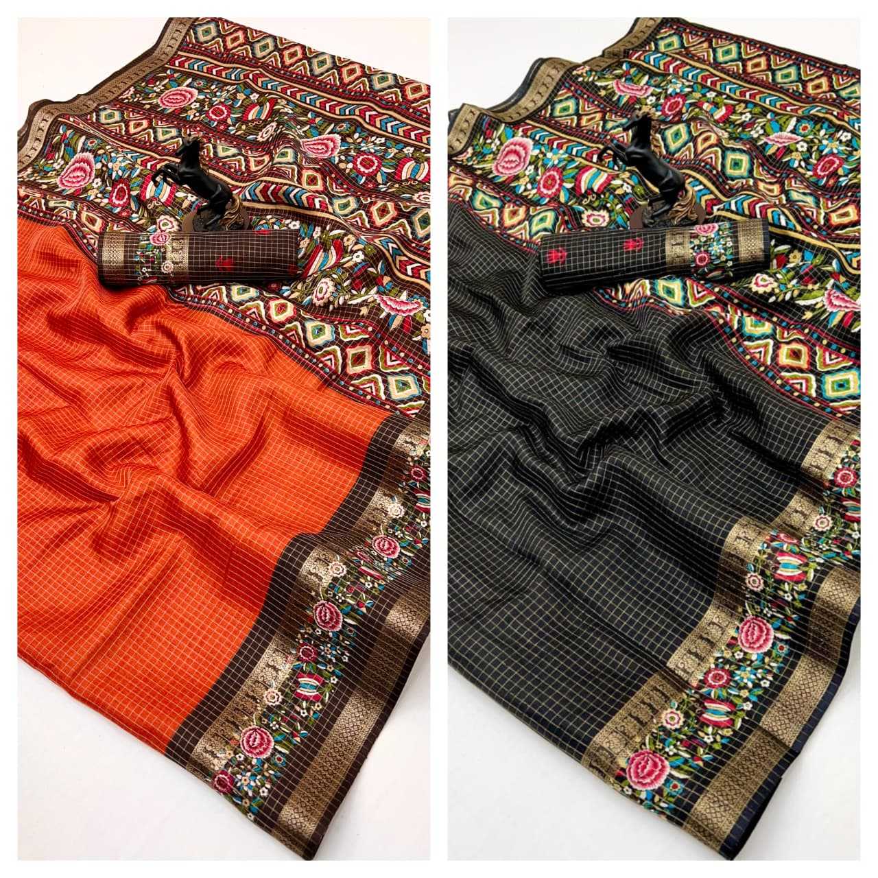Premium Silk Printed Saree