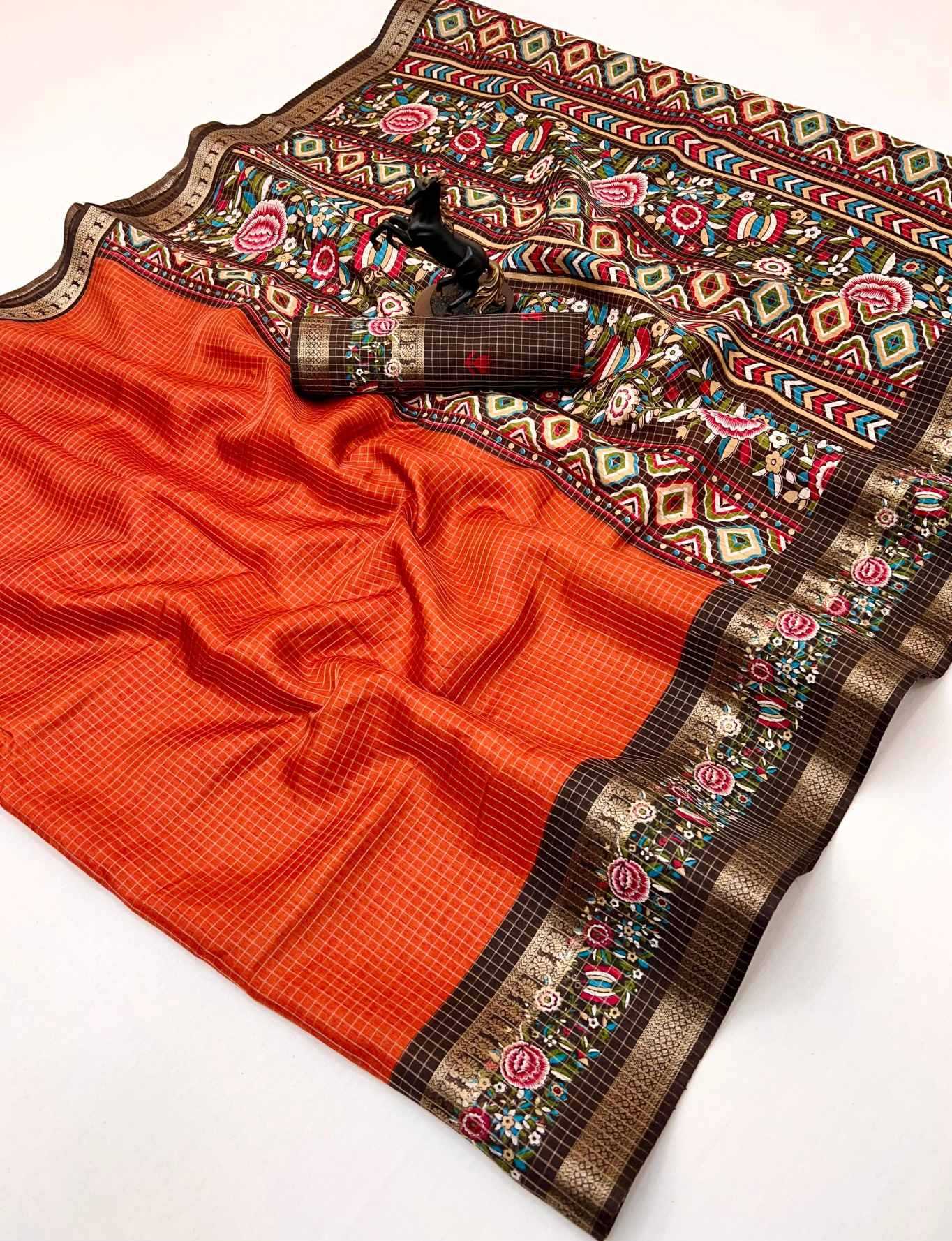 Premium Silk Printed Saree