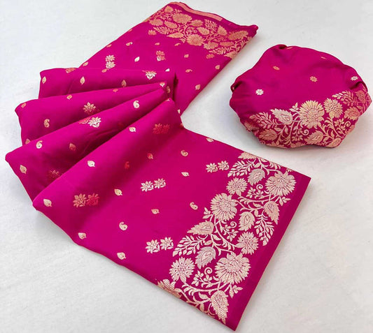 Heritage Banarasi Soft Silk Designer Saree