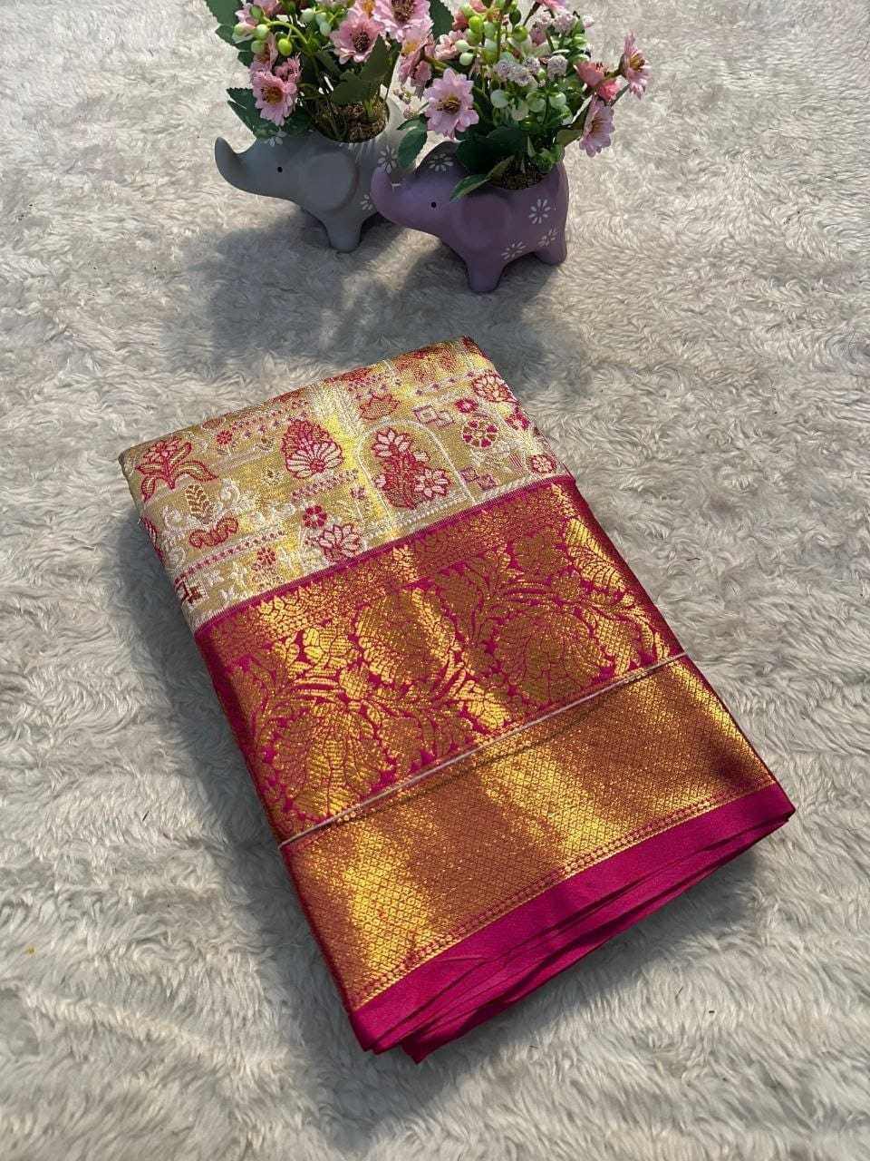 HIT Khadi Designer Saree