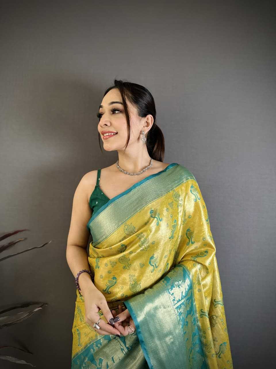 Kanjivaram Silk Zari Border Saree