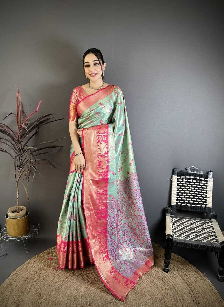 Kanjivaram Silk Zari Border Saree