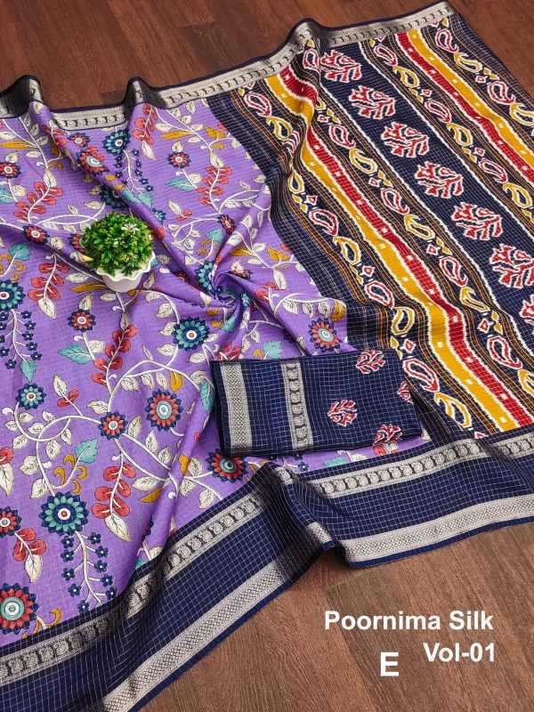 Mix Dola Silk Designer Saree