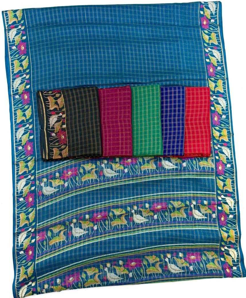 Space Silk Kalamkari Saree