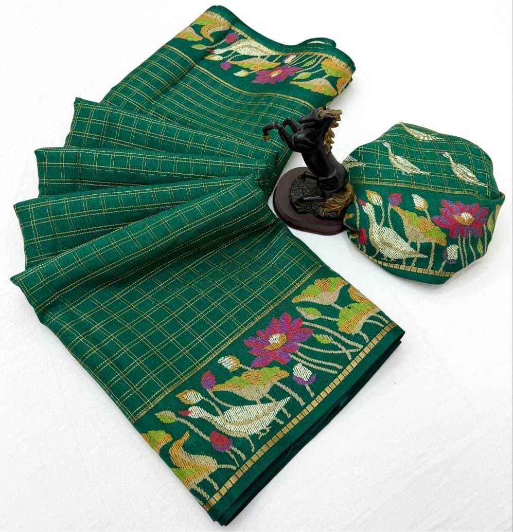 Space Silk Kalamkari Saree