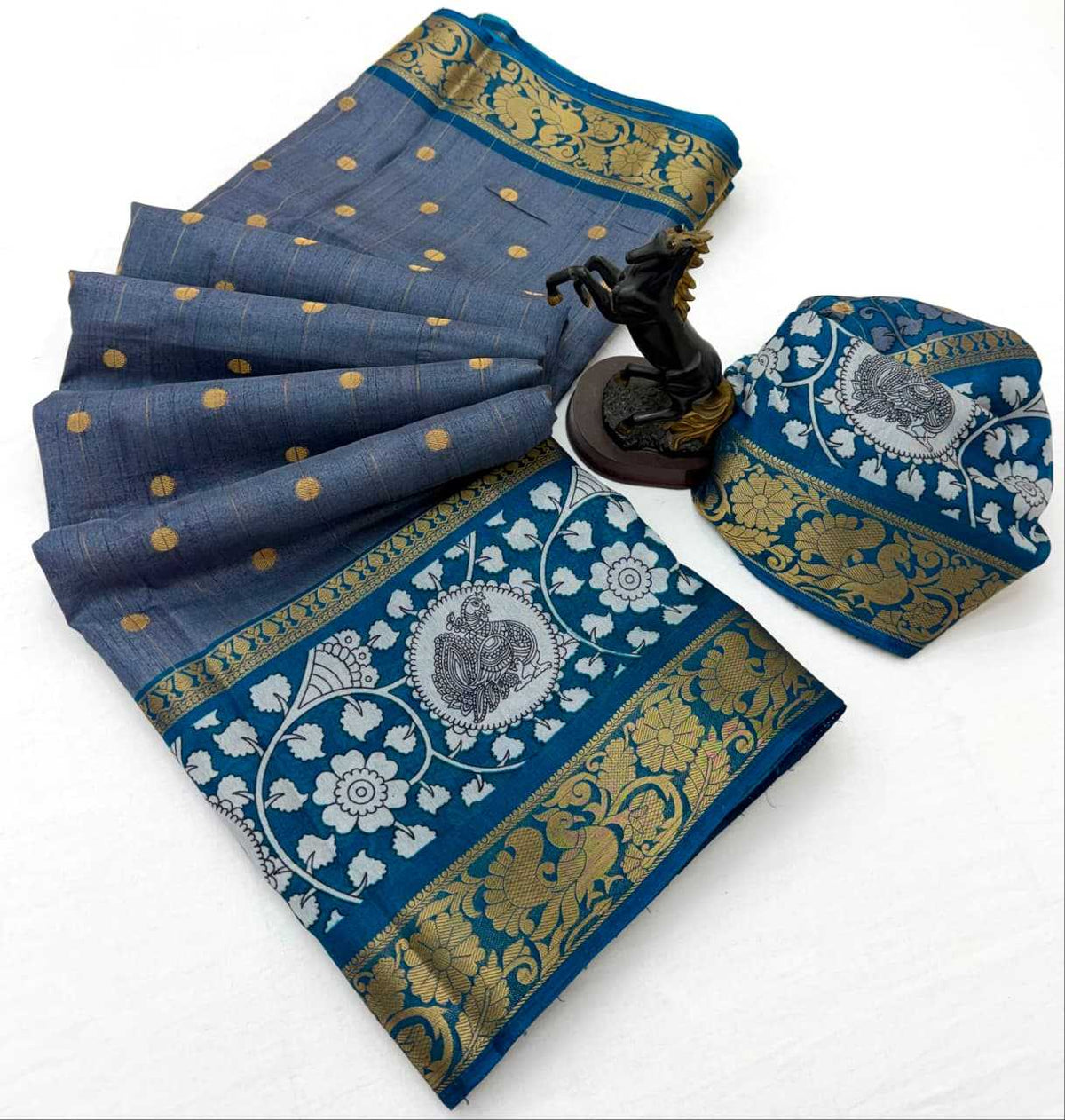 Banarasi Soft Silk Designer Saree