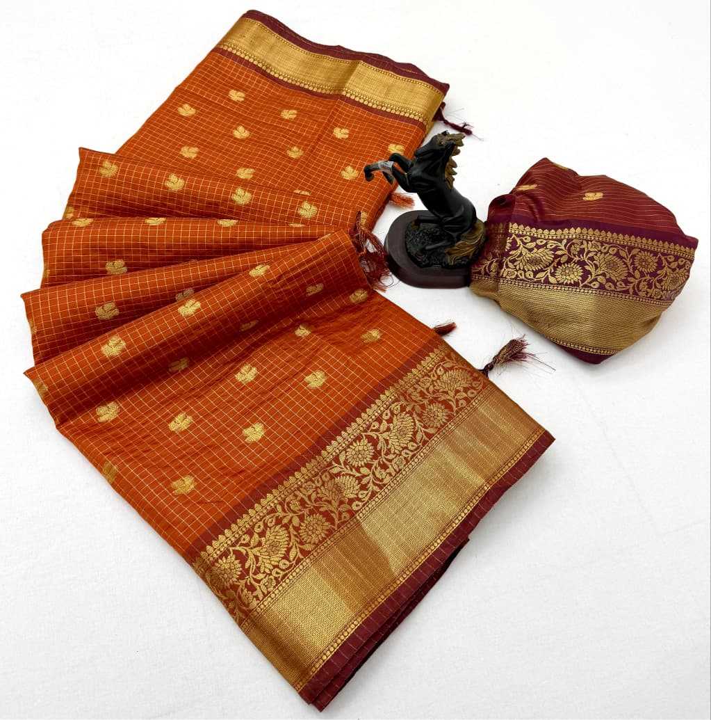 Banarasi Soft Silk Zari Border Saree