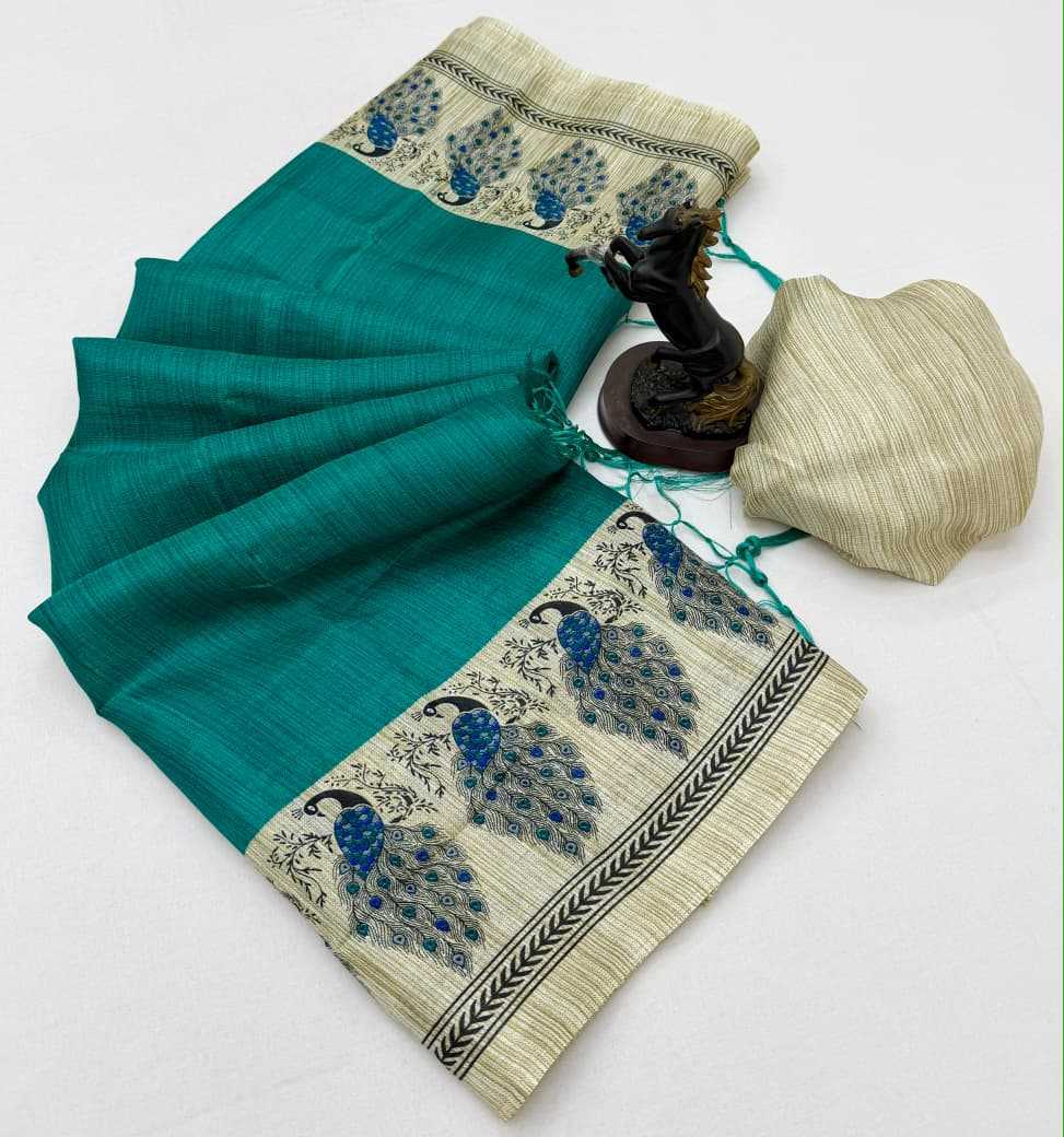 Khadi Cotton Printed Saree