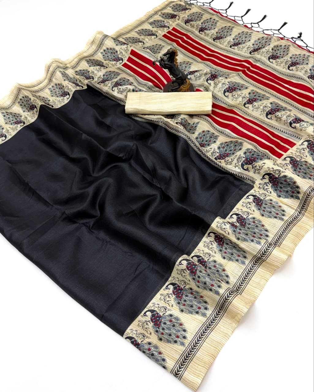 Khadi Cotton Printed Saree