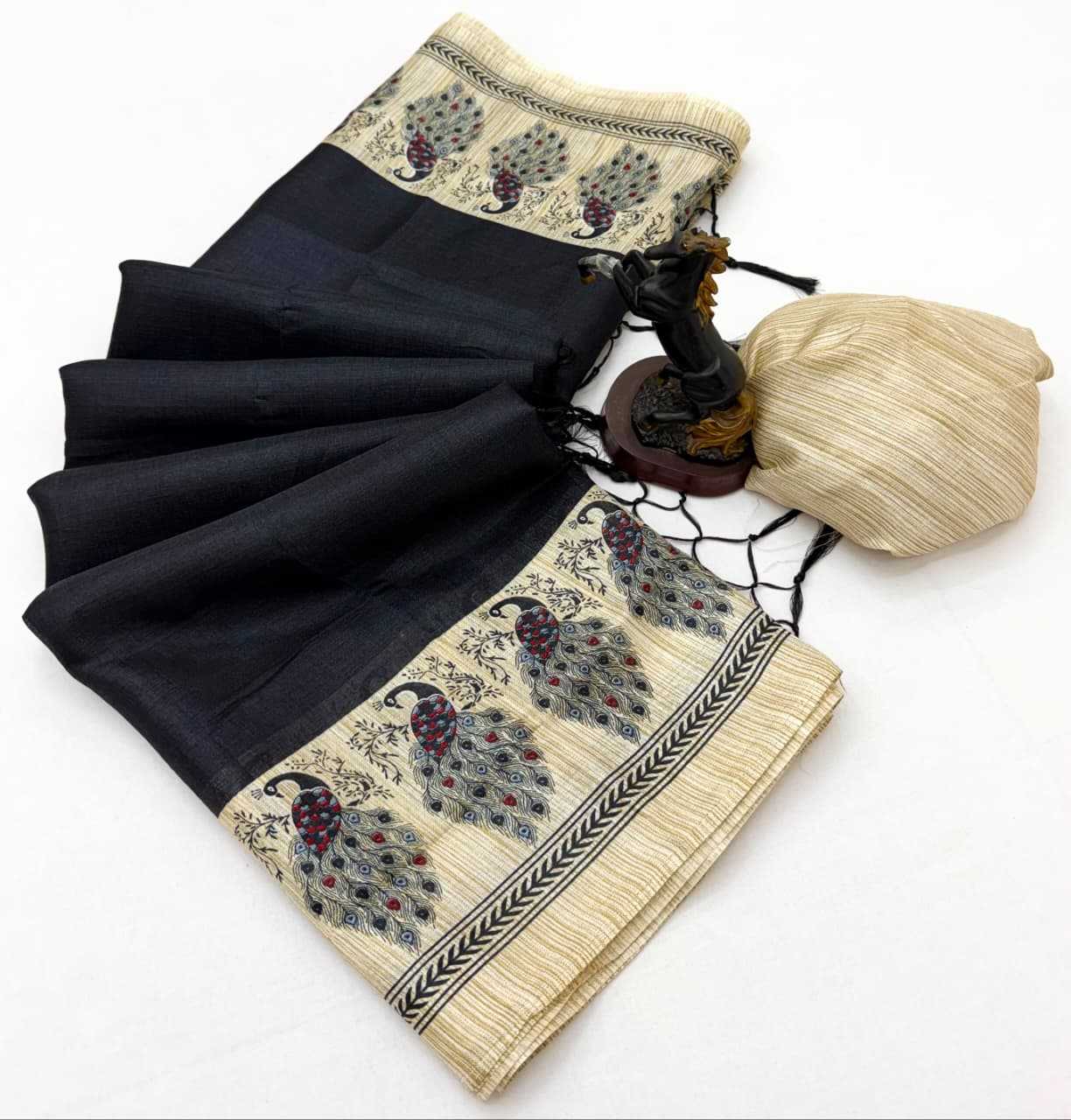 Khadi Cotton Printed Saree