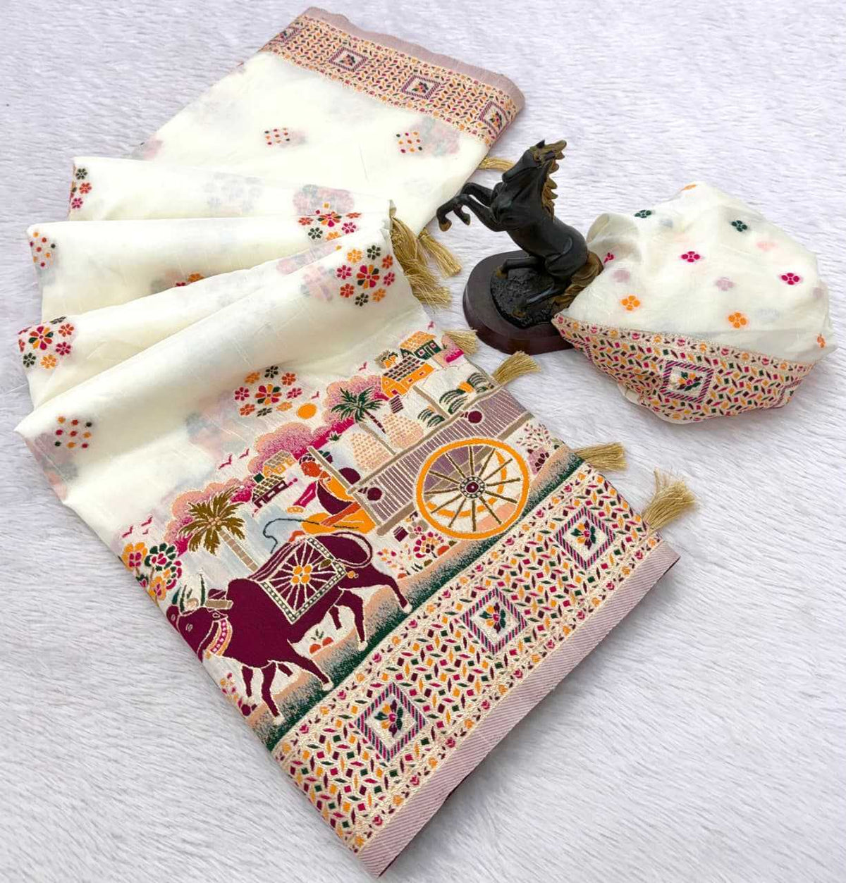 Pashmina Designer Saree