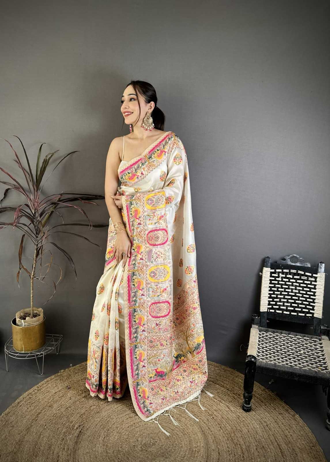 Pashmina Designer Saree