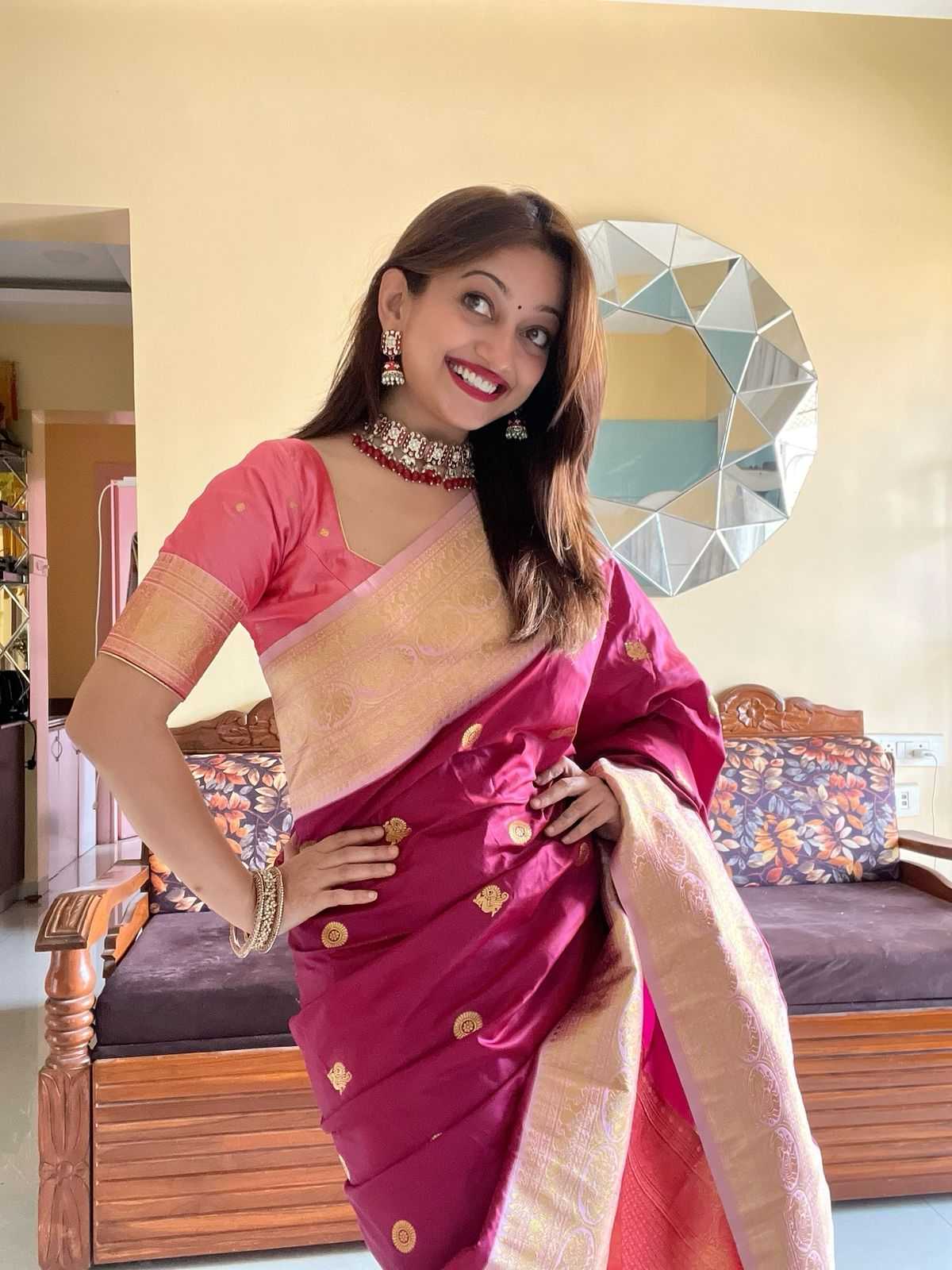 Princess Soft Silk Designer Saree
