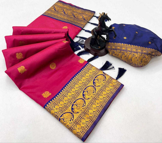Princess Soft Silk Designer Saree