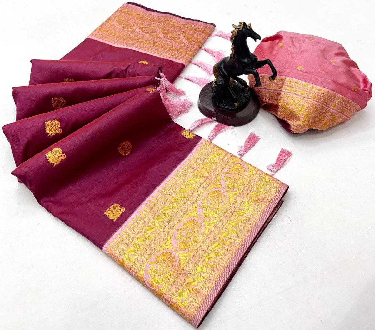 Princess Soft Silk Designer Saree