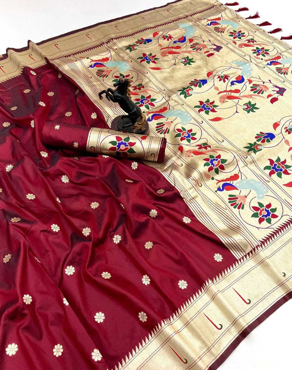 Soft Silk Floral Saree
