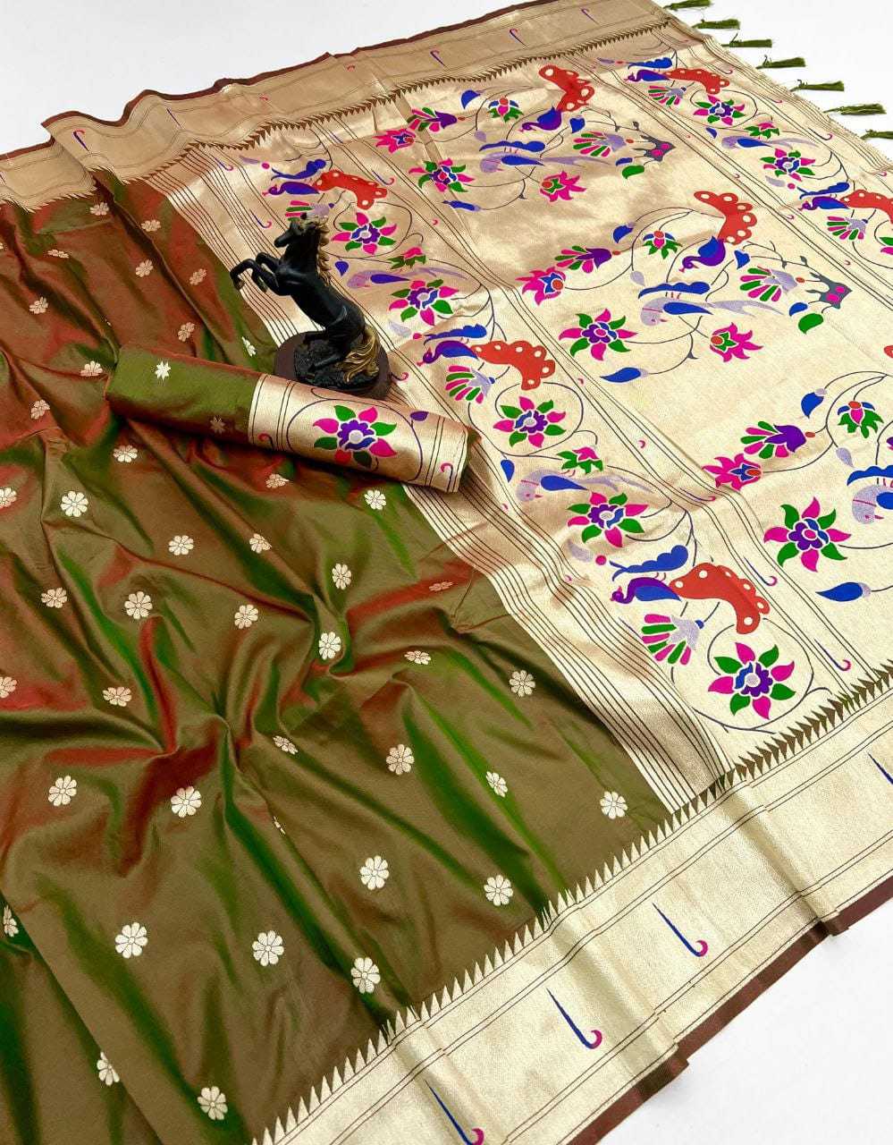 Soft Silk Floral Saree