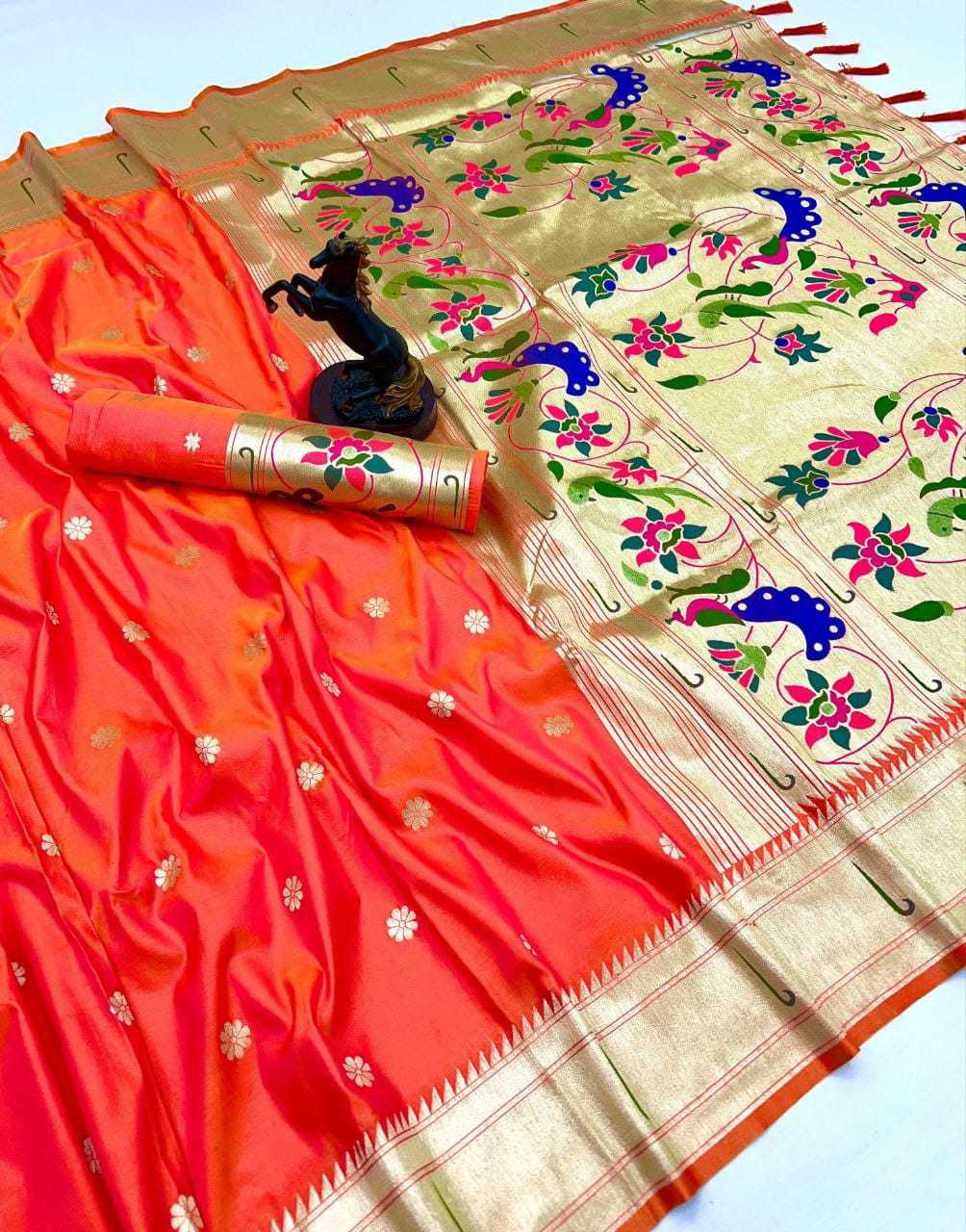 Soft Silk Floral Saree