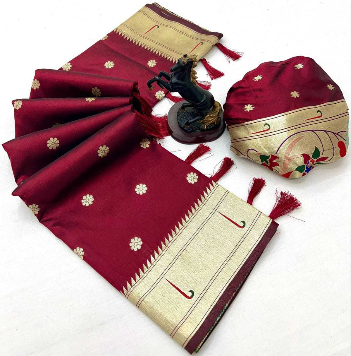 Soft Silk Floral Saree
