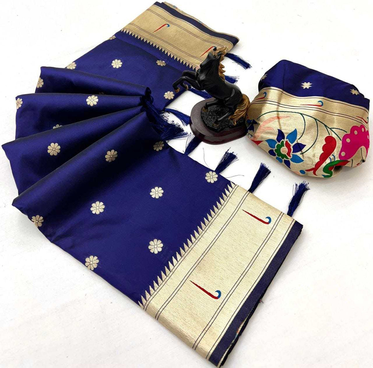 Soft Silk Floral Saree