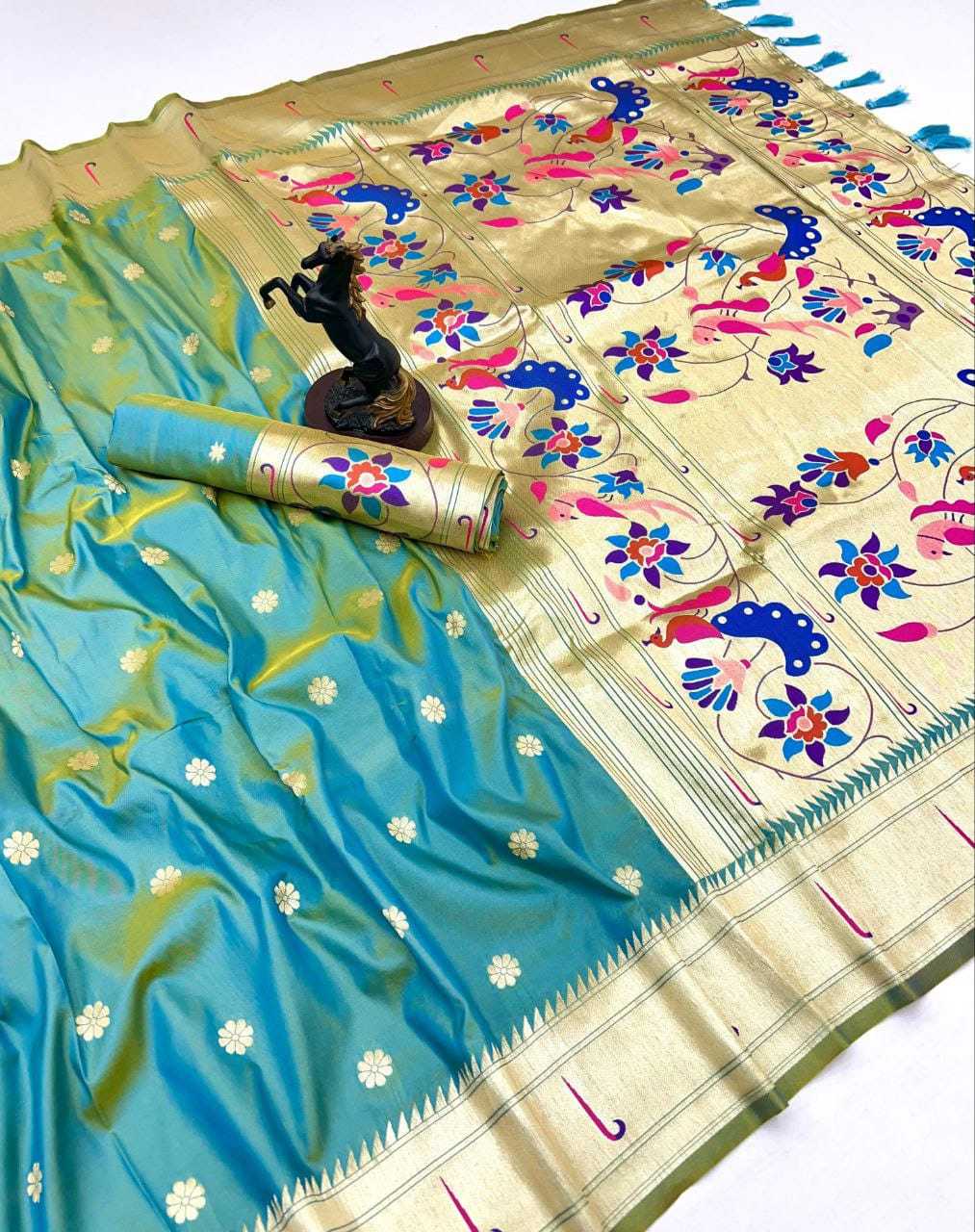 Soft Silk Floral Saree