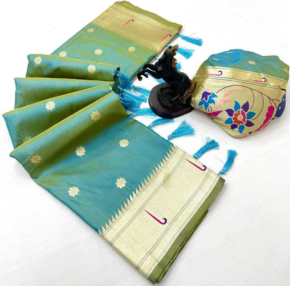 Soft Silk Floral Saree