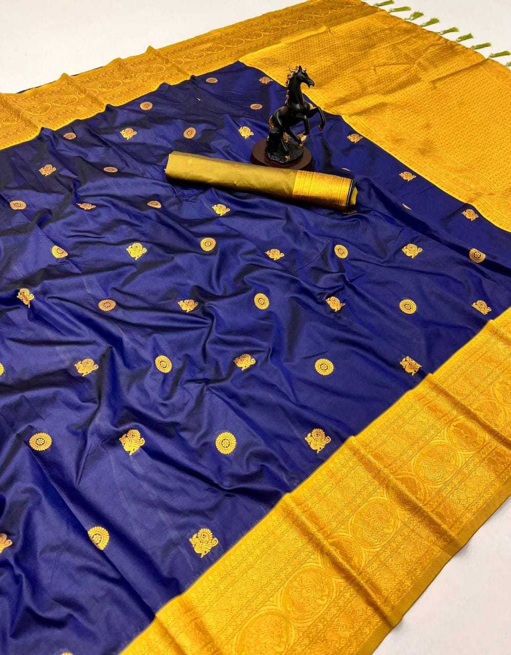Premium Silk Designer Saree in Maroon