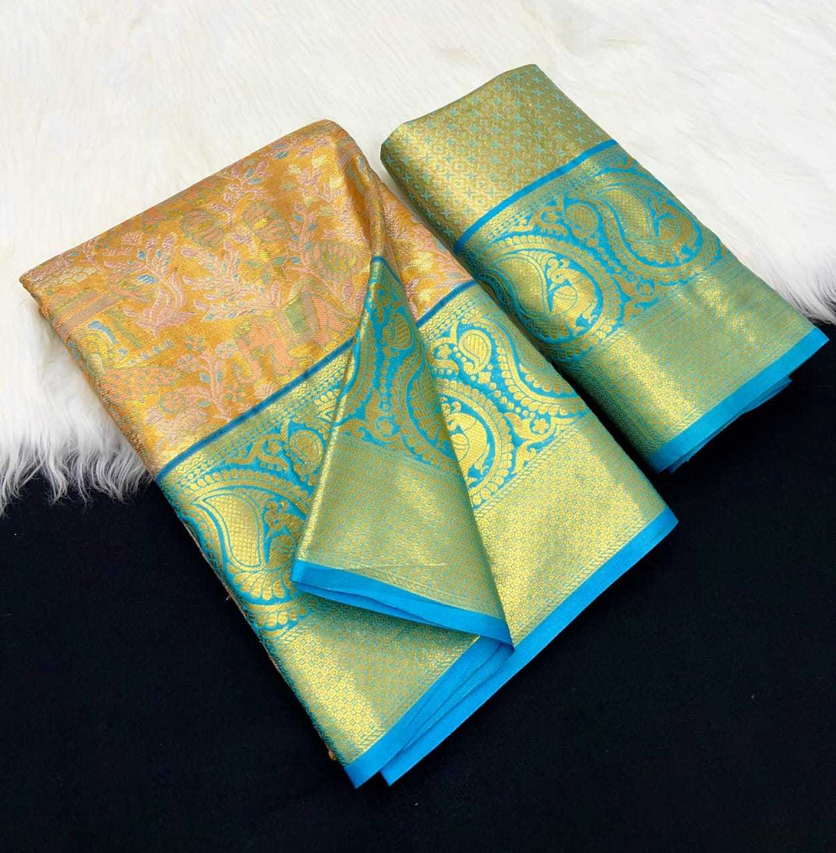 Kanjivaram Silk Embroidered Saree
