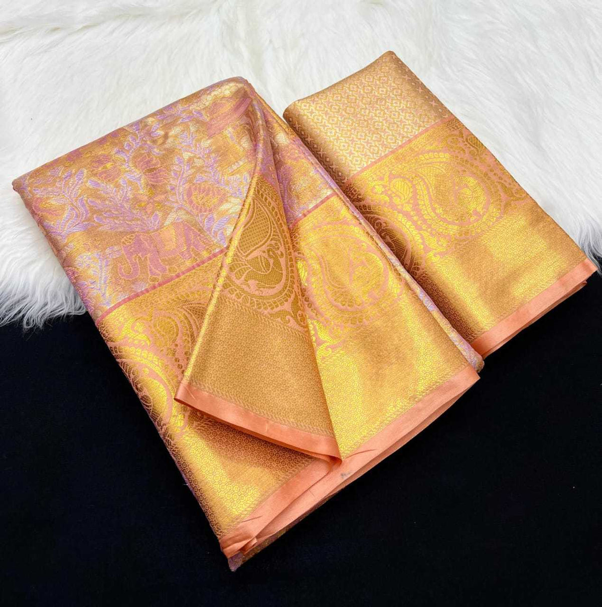 Kanjivaram Silk Embroidered Saree