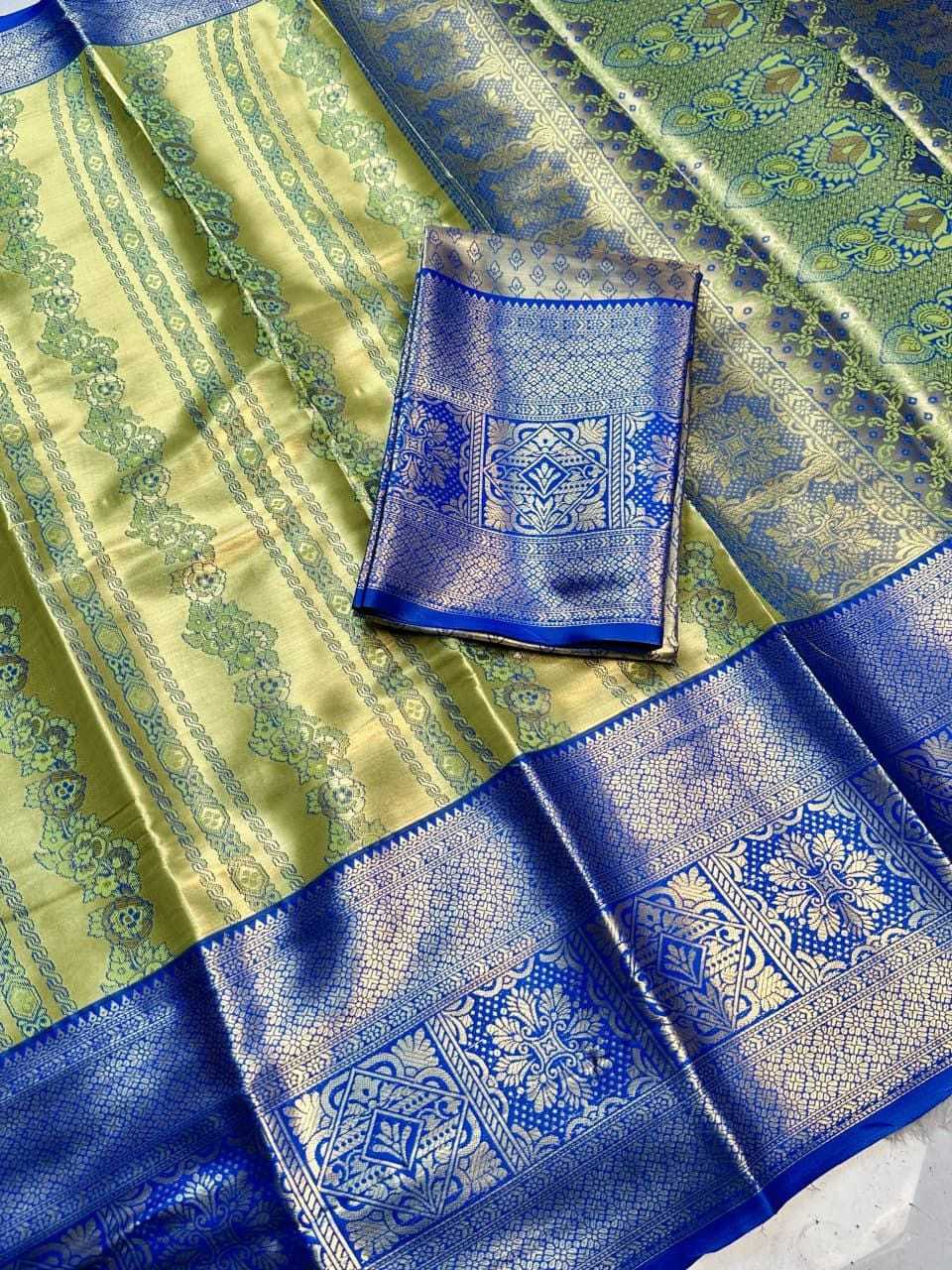 Kanjivaram Silk Floral Saree