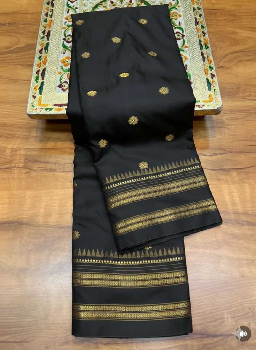 Ragini Soft Silk Designer Saree in Black