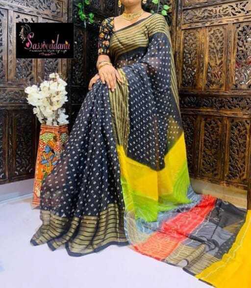 Rasbari Viscos Chifon Chiffon Saree