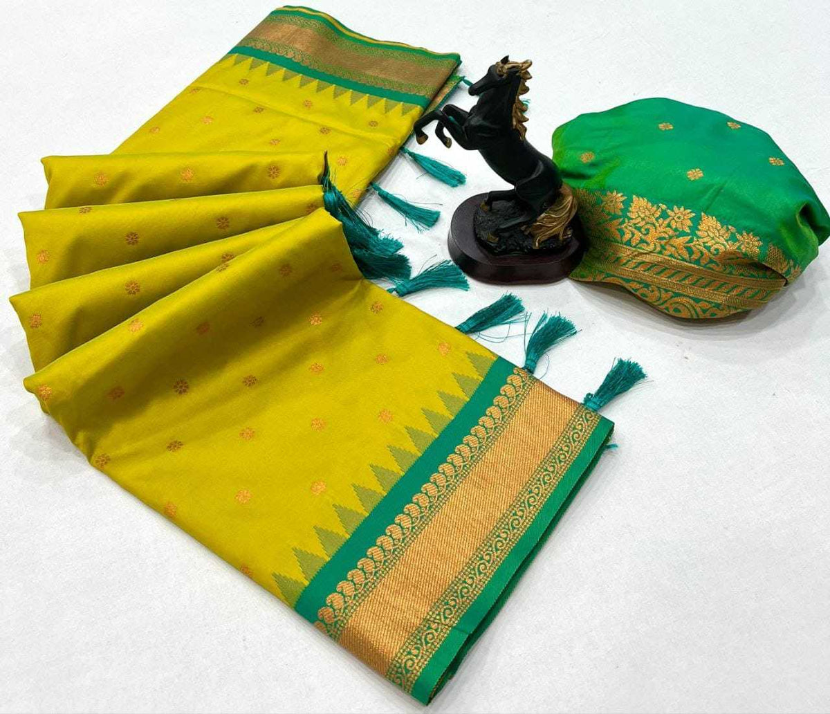 Roshni Soft Silk Embroidered Saree