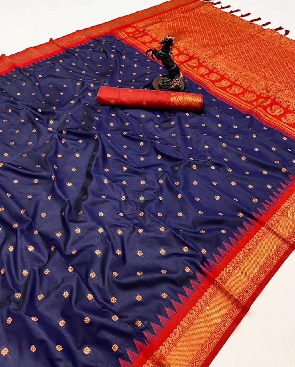 Roshni Soft Silk Embroidered Saree
