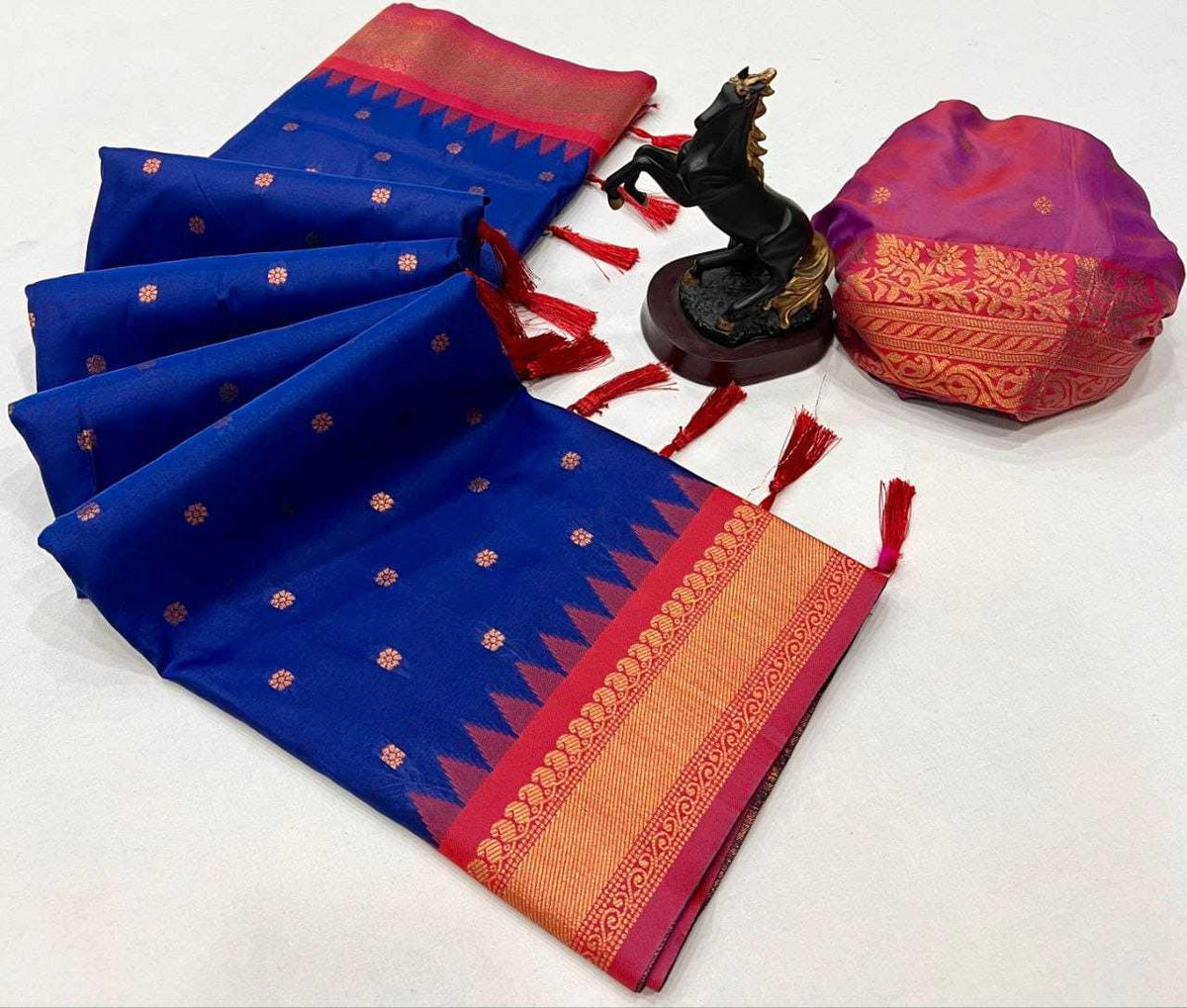 Roshni Soft Silk Embroidered Saree