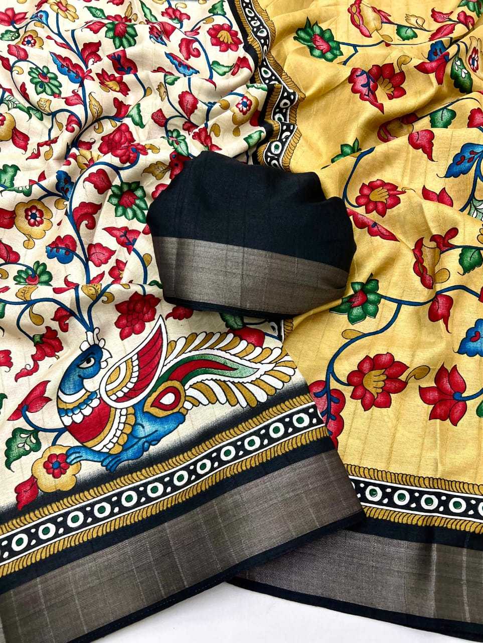 Cotton Printed Saree JT-151037