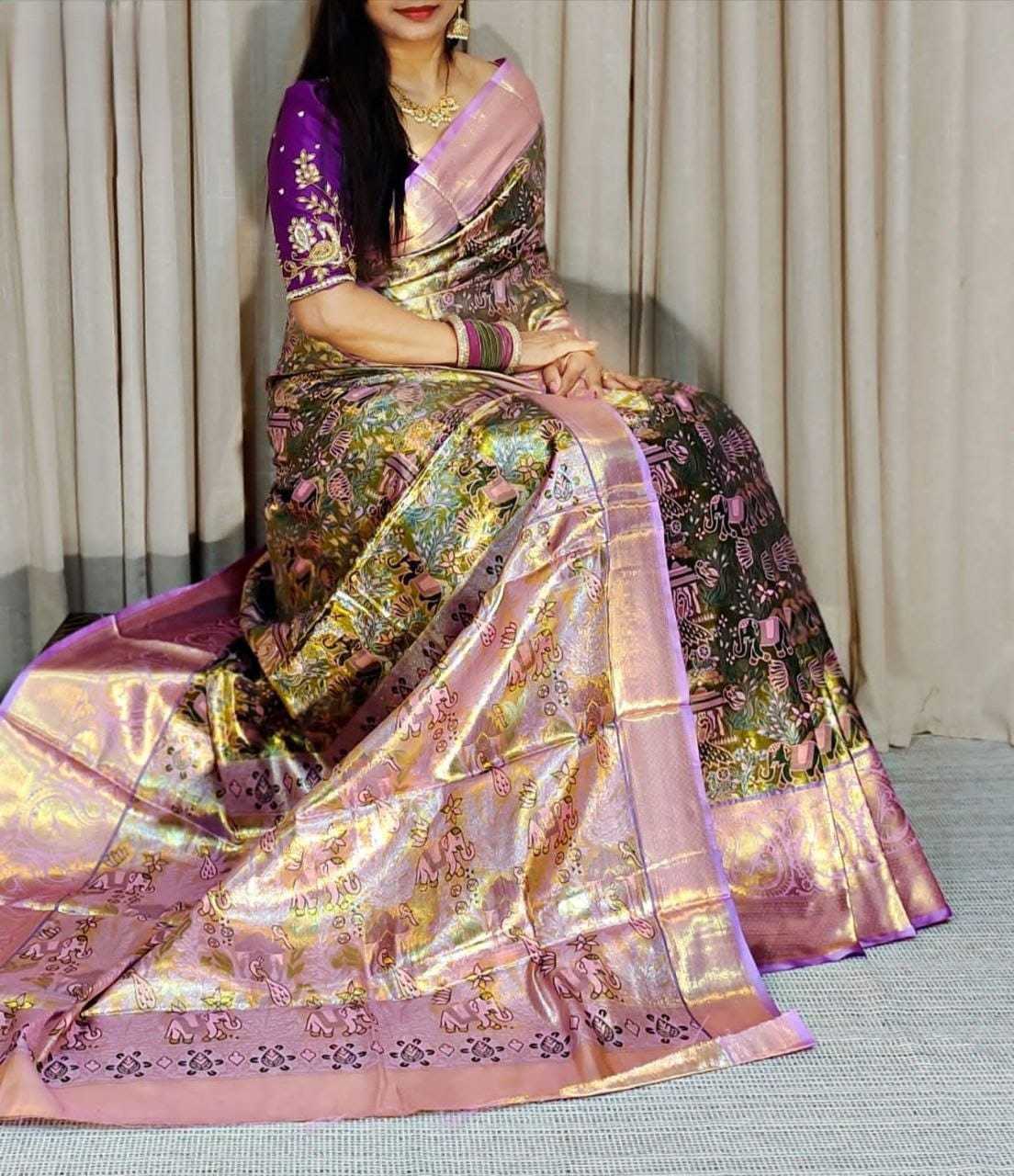 Kanjivaram Silk Designer Saree