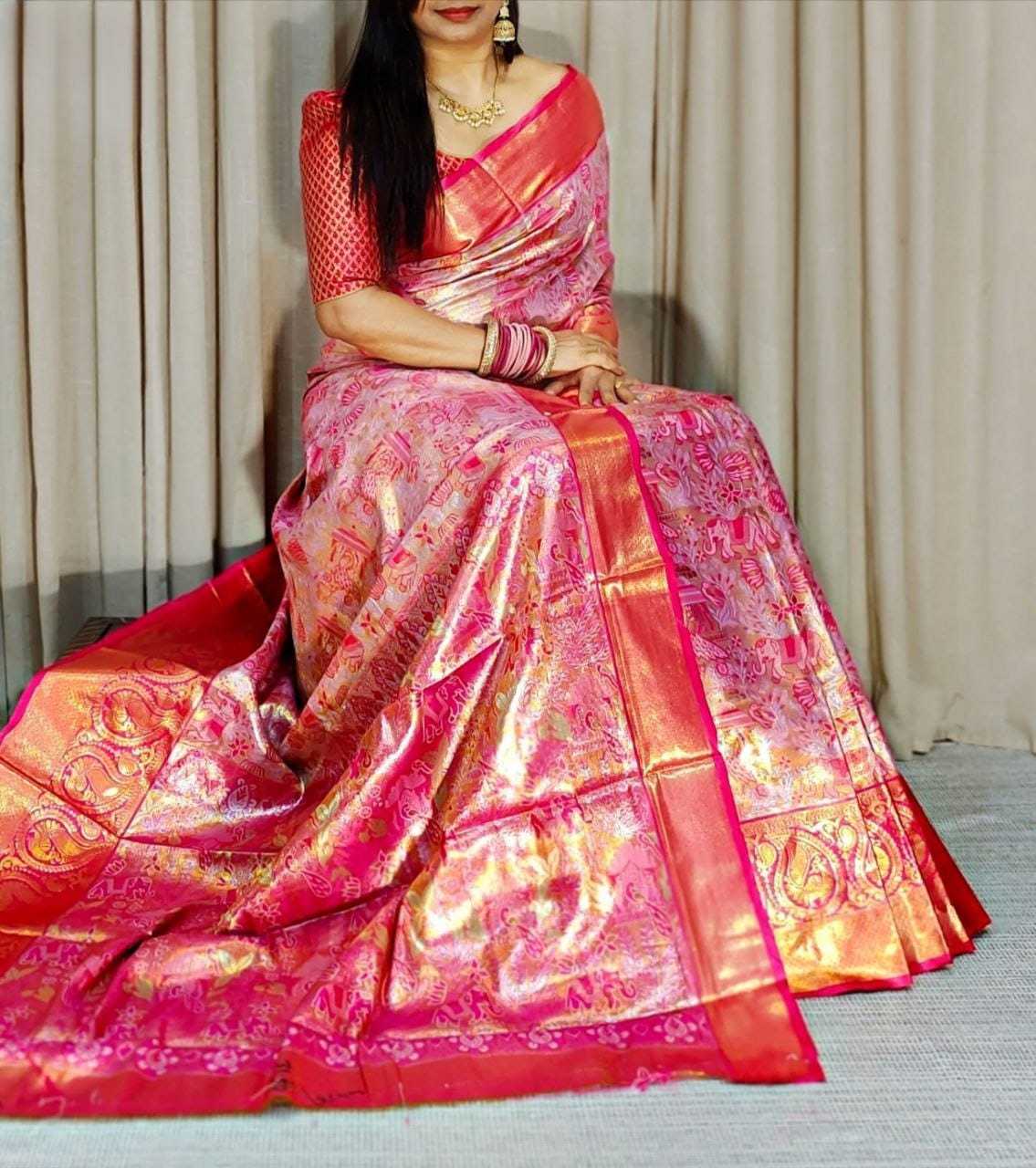 Kanjivaram Silk Designer Saree