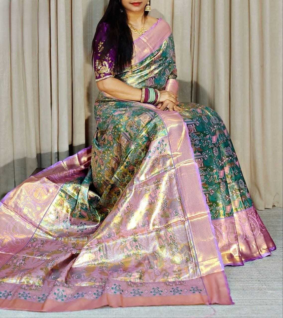 Kanjivaram Silk Designer Saree
