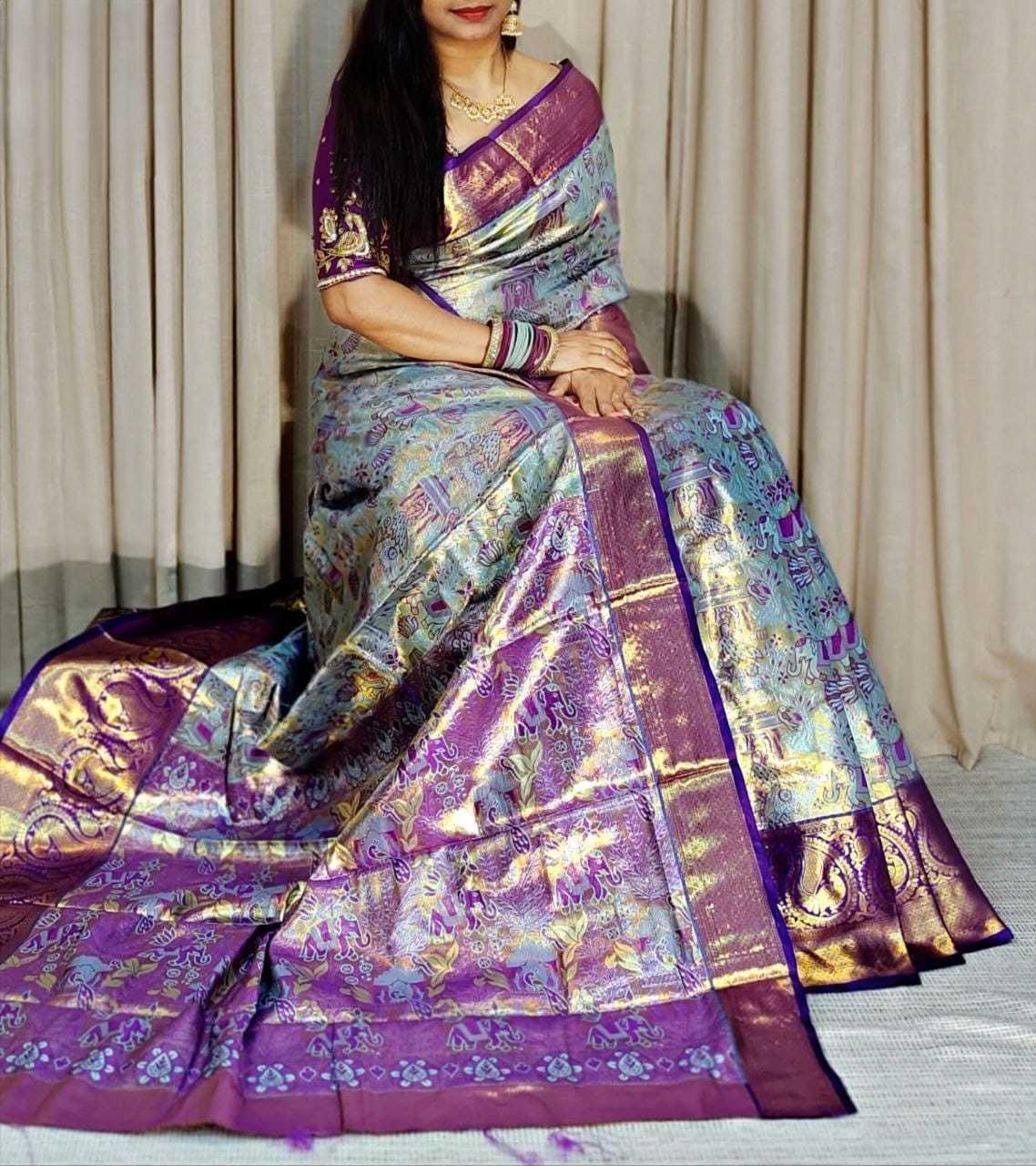 Kanjivaram Silk Designer Saree