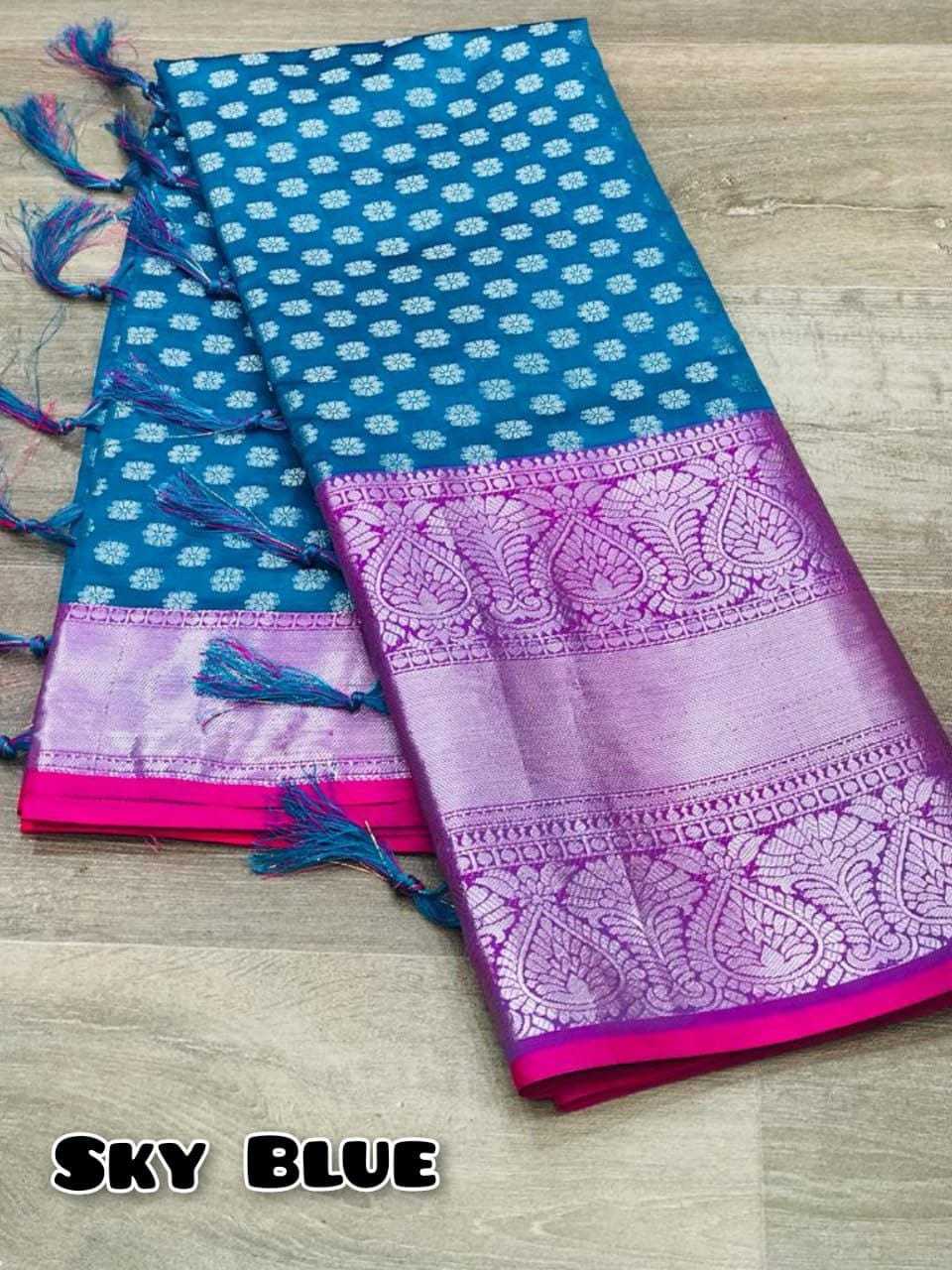 Silk Designer Saree in Red