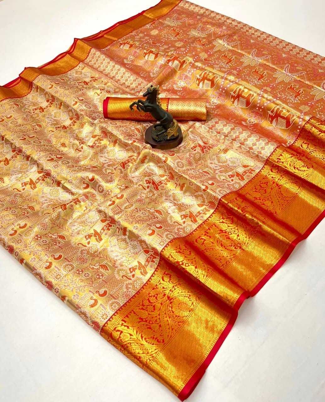 Sketch Silk Designer Saree