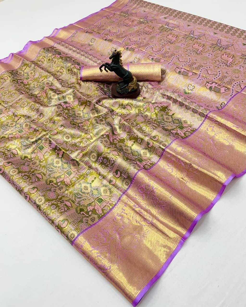Sketch Silk Designer Saree