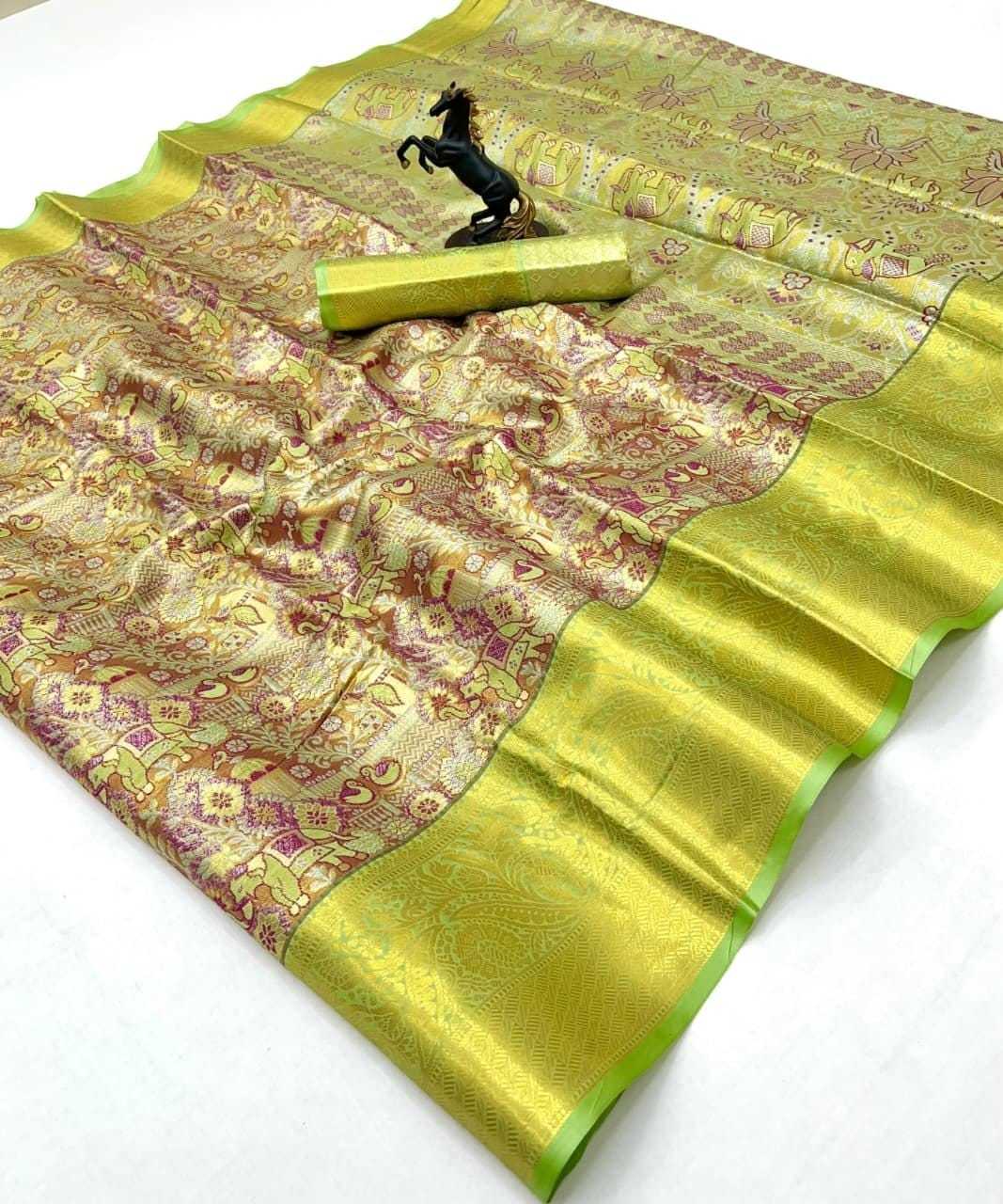Sketch Silk Designer Saree
