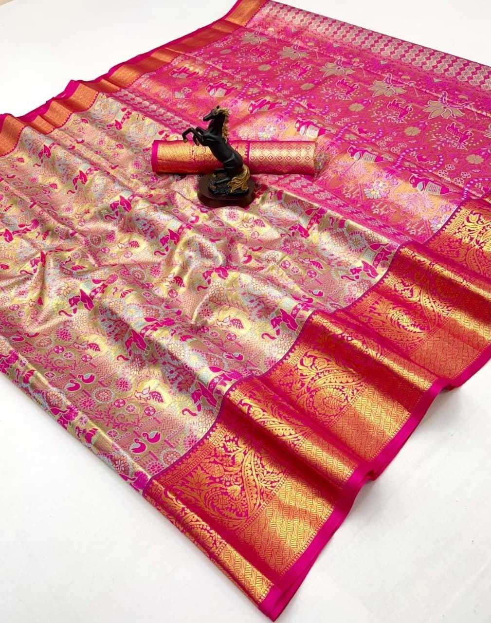 Sketch Silk Designer Saree