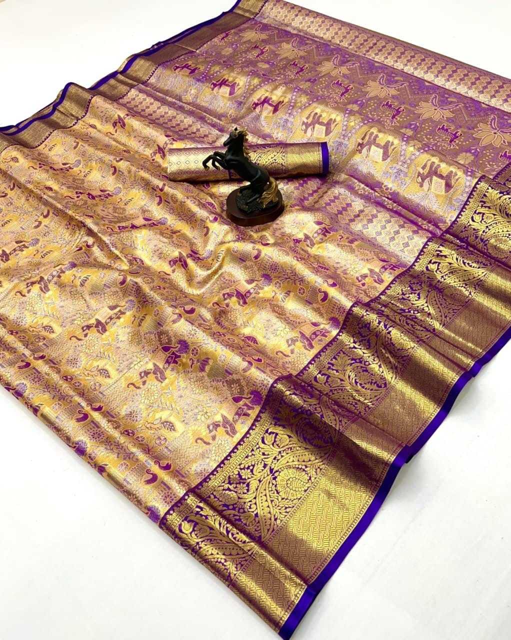 Sketch Silk Designer Saree