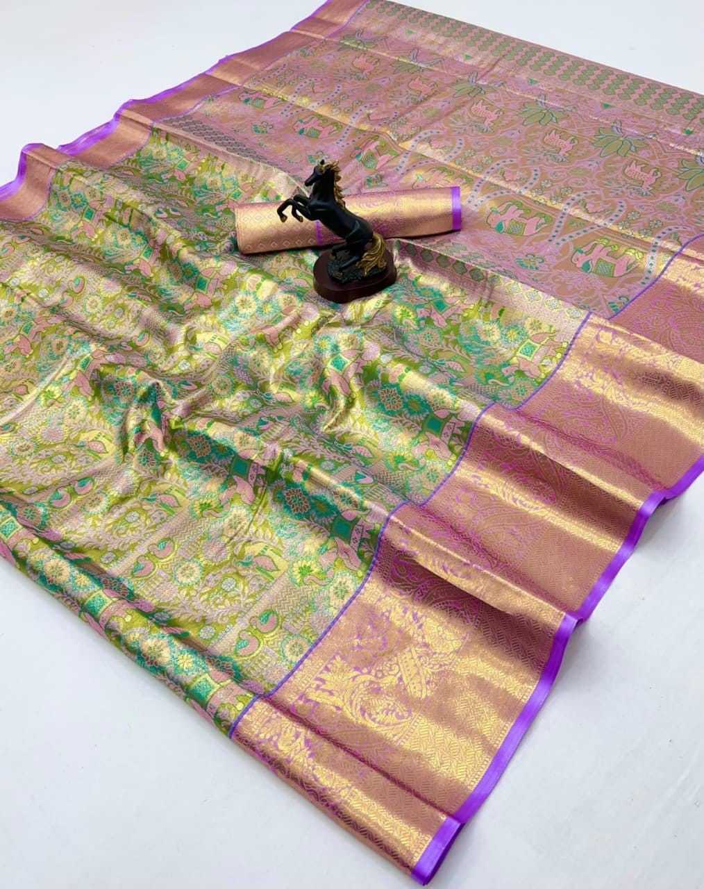 Sketch Silk Designer Saree