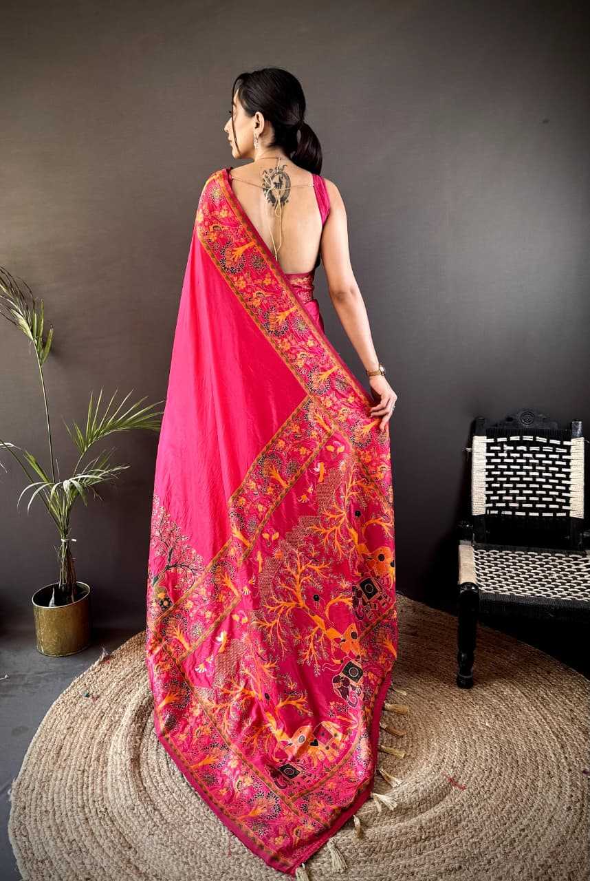 Tassels Pashmina Designer Saree