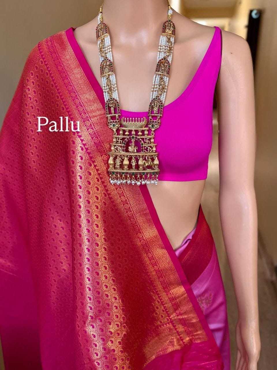 Theja Banarasi Soft Silk Designer Saree